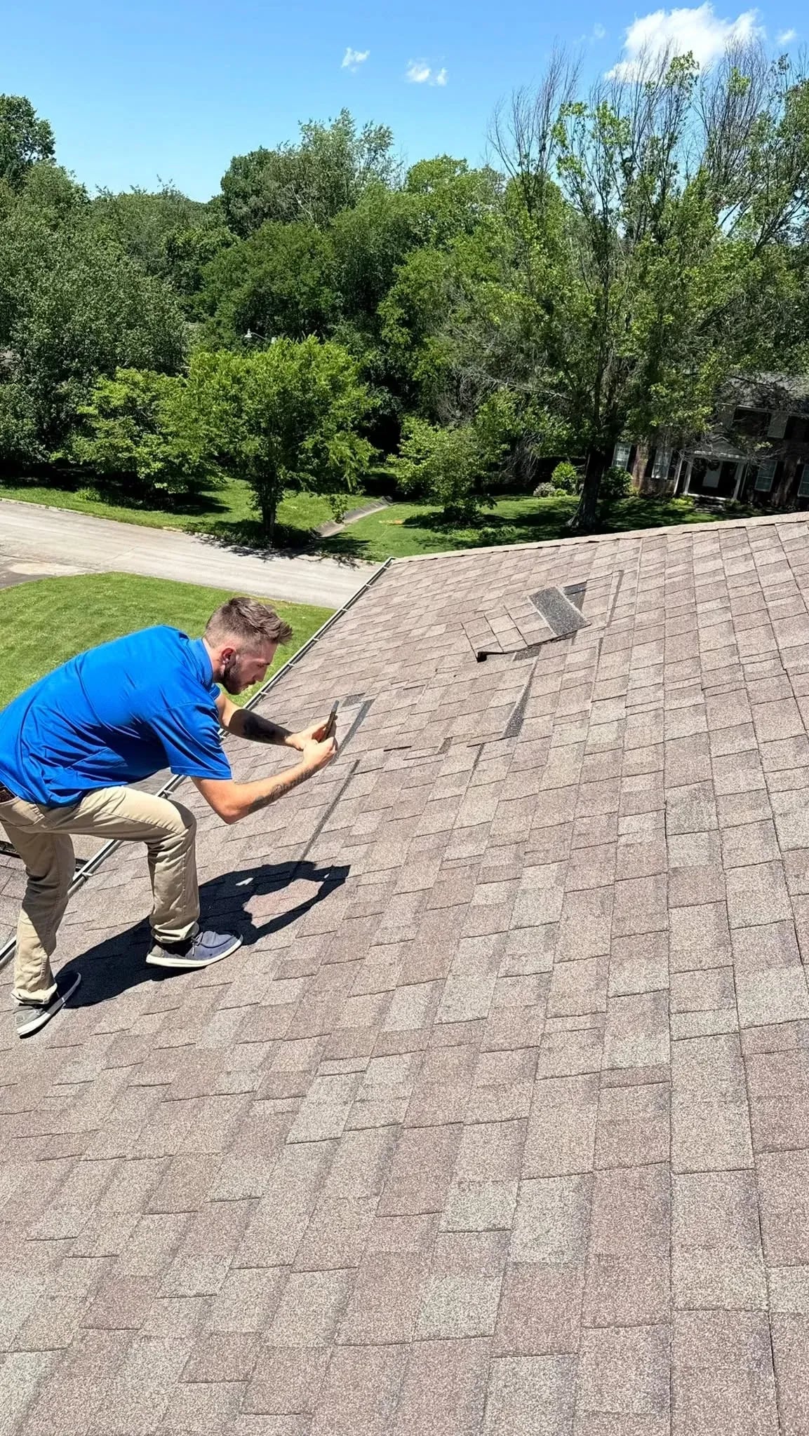 Professional roof inspection project completed in Knoxville - Primetime Roofing